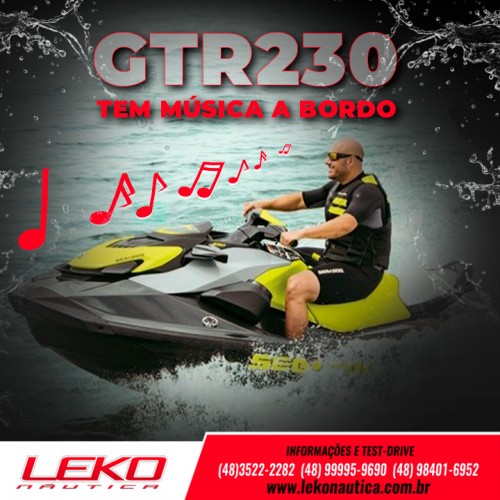 GTR 230 tem MÚSICA A BORDO