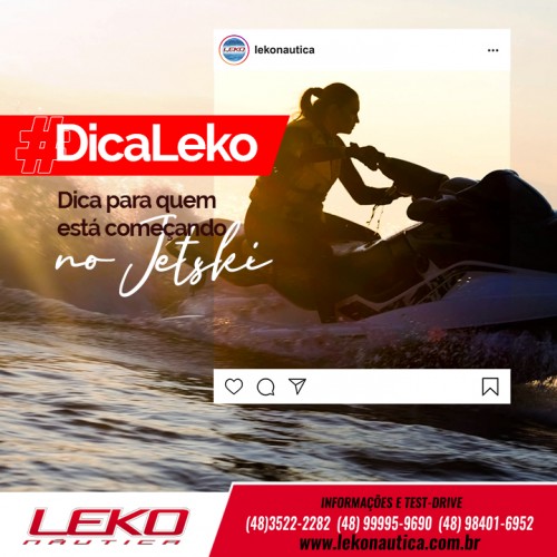 Uma dica para quem está começando com Jet Ski