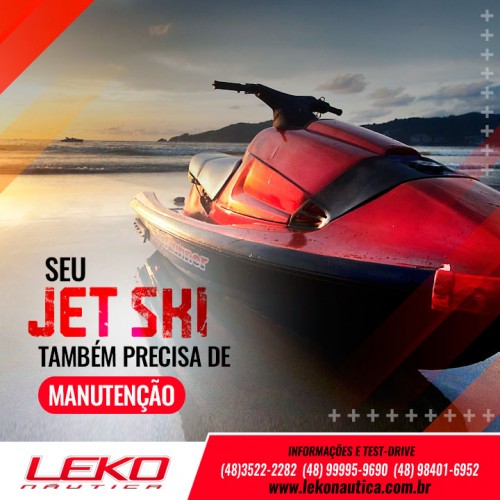 Seu Jet-ski também precisa de manutenção