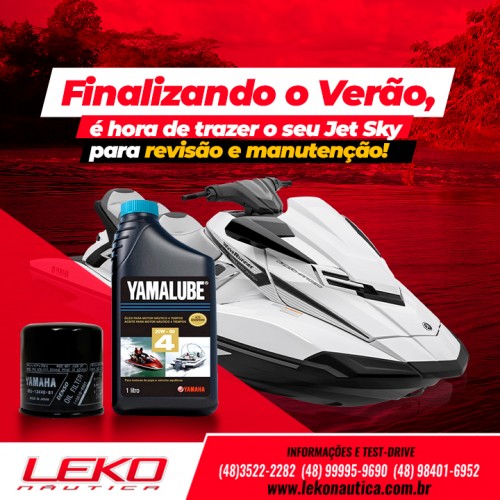 Finalizando o Verão, é hora de trazer o seu Jet Sky para revisão e manutenção!