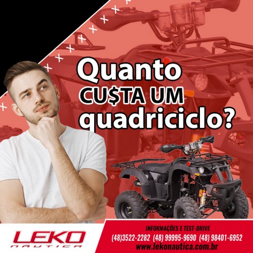 Quanto custa um quadriciclo?