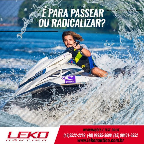 Quer um jet ski? É para passear ou radicalizar?