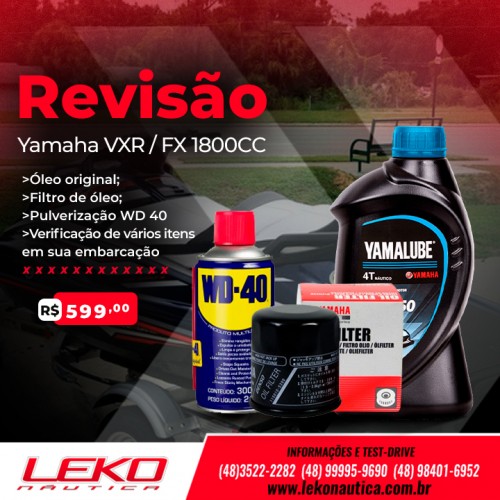 Revisão Yamaha VXR / FX 1800CC