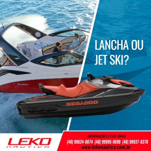 Lancha ou Jet Ski?