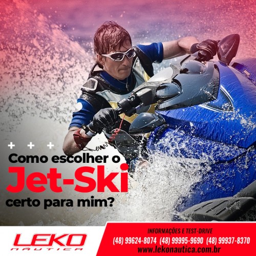 Como escolher o jet ski certo para mim?