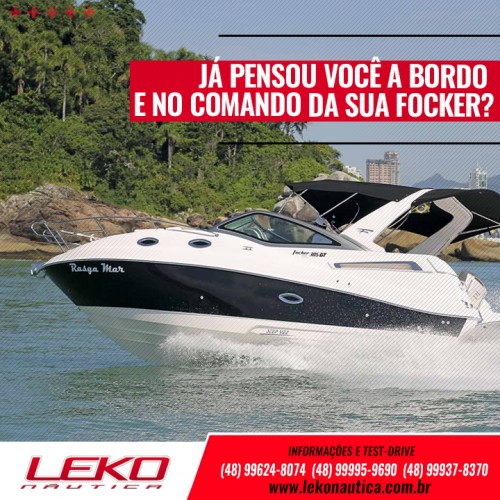 Já pensou você a bordo e no comando da sua Focker?