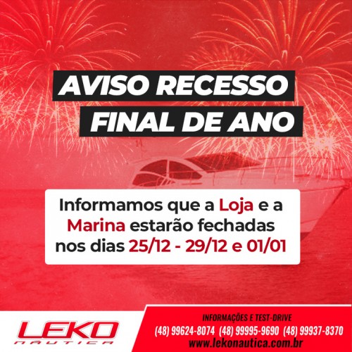 Aviso Recesso