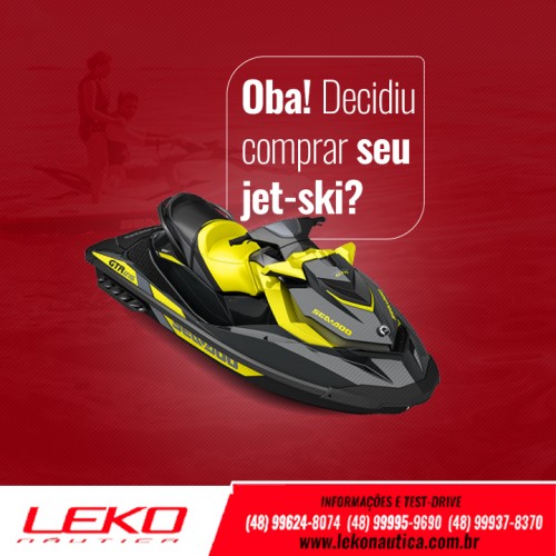 Oba! Decidiu comprar seu jet-ski?