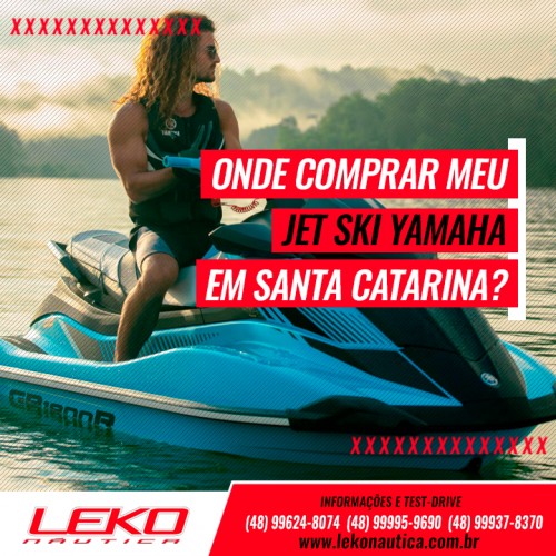 Onde comprar meu jet ski Yamaha em Santa Catarina?