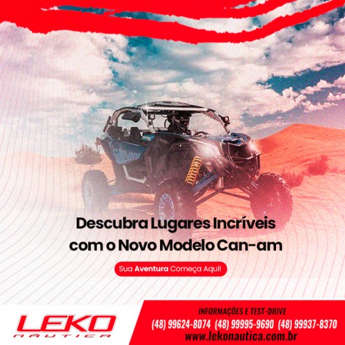 Descubra Lugares Incríveis com o Novo Modelo Can-am - Sua Aventura Começa Aqui!