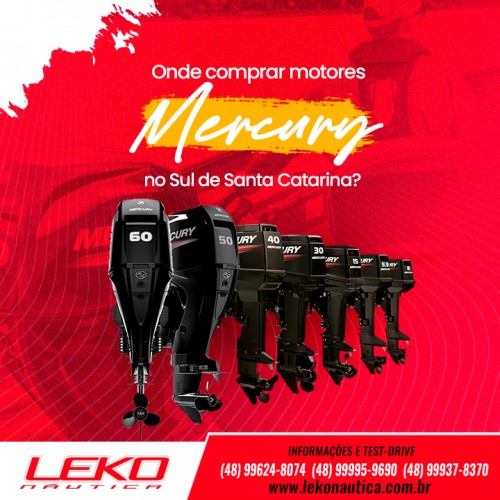 Onde comprar motores Mercury no Sul de Santa Catarina?