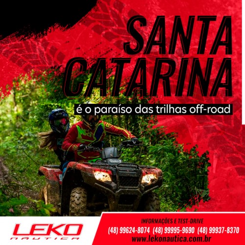 Santa Catarina é o paraíso das trilhas off-road