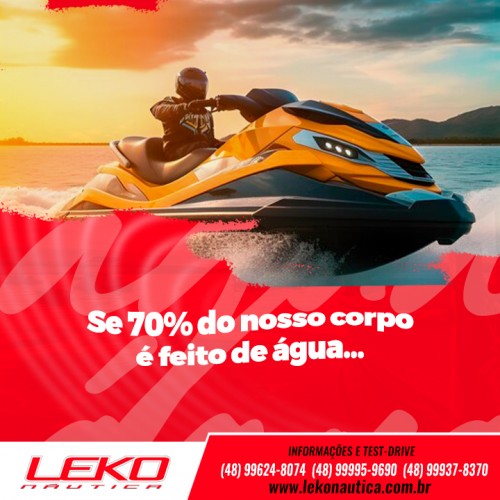 Se 70% do nosso corpo é feito de água...