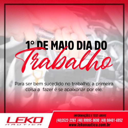 Feliz dia do Trabalho!