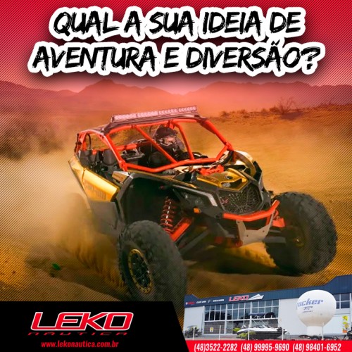 Qual a sua ideia de aventura e diversão?