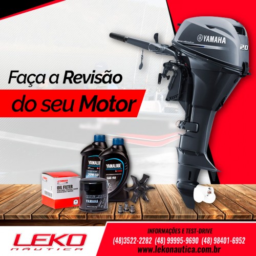 Faça a revisão do seu motor!