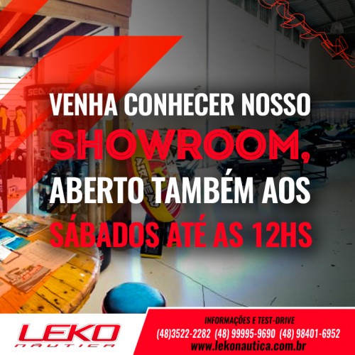 Venha conhecer nosso showroom, aberto também aos sábados até as 12hs